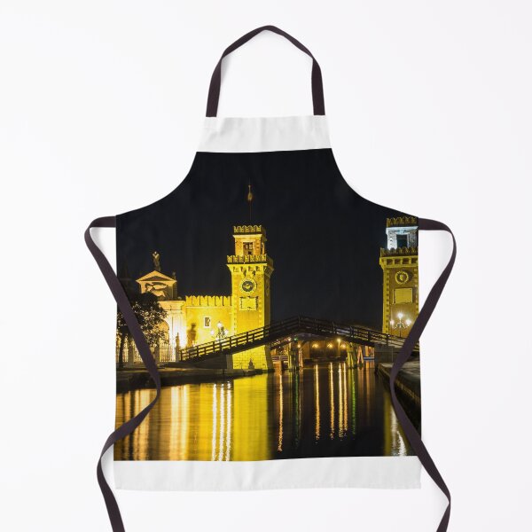 Item preview, Venice Italy Silky Midnight - Arsenale di Venezia Porta Magna Gold designed and sold by Georgia Mizuleva.
