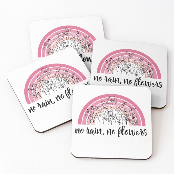 Item preview, No rain, No Flowers Rainbow designed and sold by HappyLifeCreate.