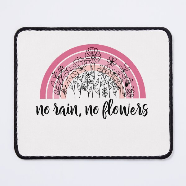 Item preview, No rain, No Flowers Rainbow designed and sold by HappyLifeCreate.