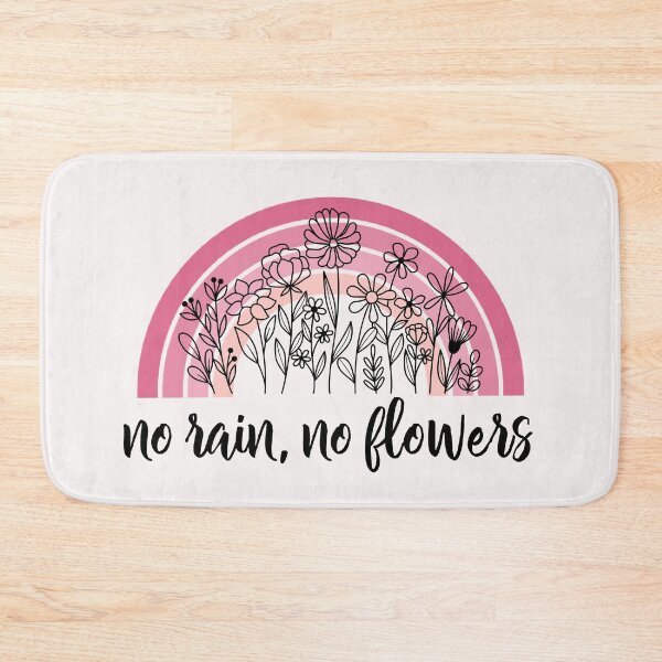 Item preview, No rain, No Flowers Rainbow designed and sold by HappyLifeCreate.