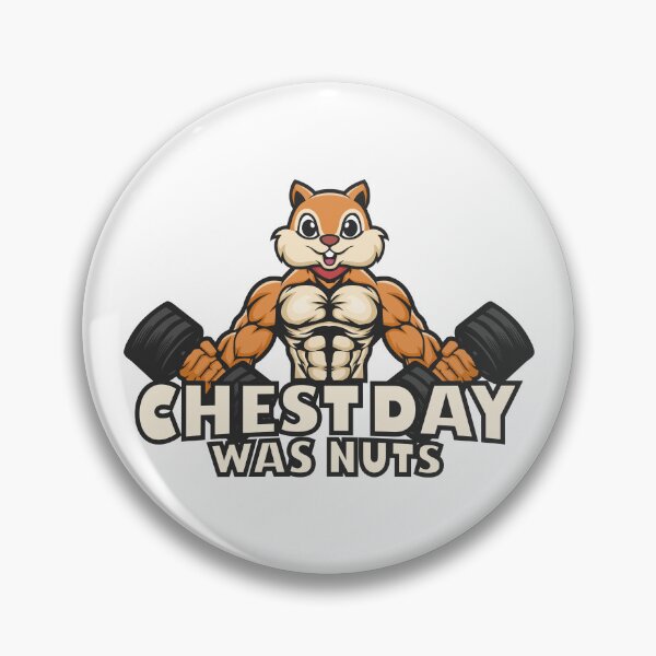 Item preview, Chest Day Was Nuts Squirrel Meme- - Bodybuilding, Strongman, Powerlifting, Weightlifting, Fitness designed and sold by BarbellProject.