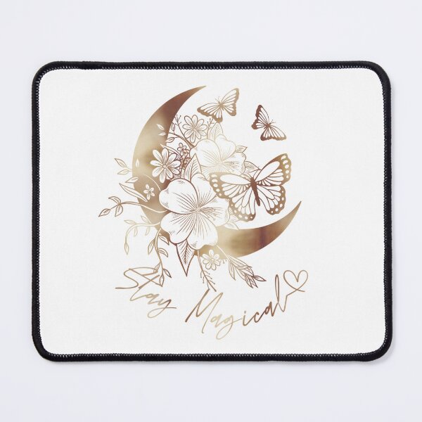 Aperçu de l'œuvre Lune papillon magique - blanc créée et vendue par SpookyBat.