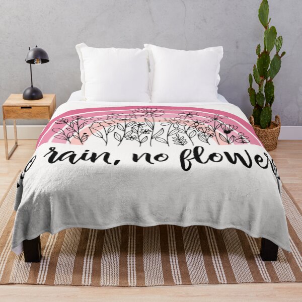Item preview, No rain, No Flowers Rainbow designed and sold by HappyLifeCreate.