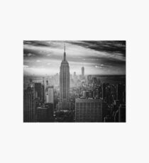 New York City Skyline Art Board Print