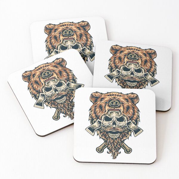 Item preview, Viking Skull Bear designed and sold by kapiks.