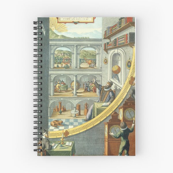Item preview, Antique Etching Drawing of Tycho Brahe's Astronomy Observatory designed and sold by ScienceSource.