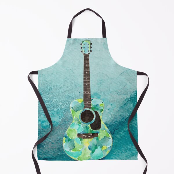 Item preview, Watercolor Acoustic Guitar | Dreadnought | Designs by derickquince designed and sold by DerickQuince.