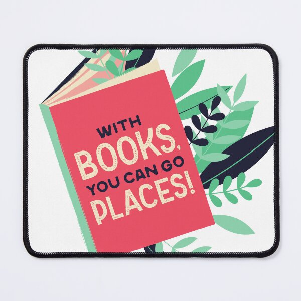 Item preview, With books, you can go places designed and sold by bookedflight.