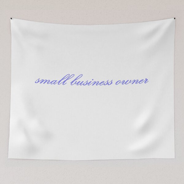 Item preview, small business owner - purple designed and sold by CreativeKari.