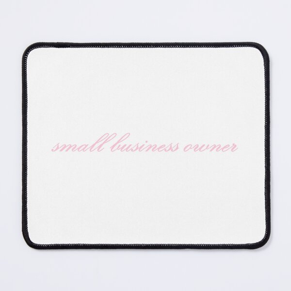 Item preview, small business owner - pink designed and sold by CreativeKari.