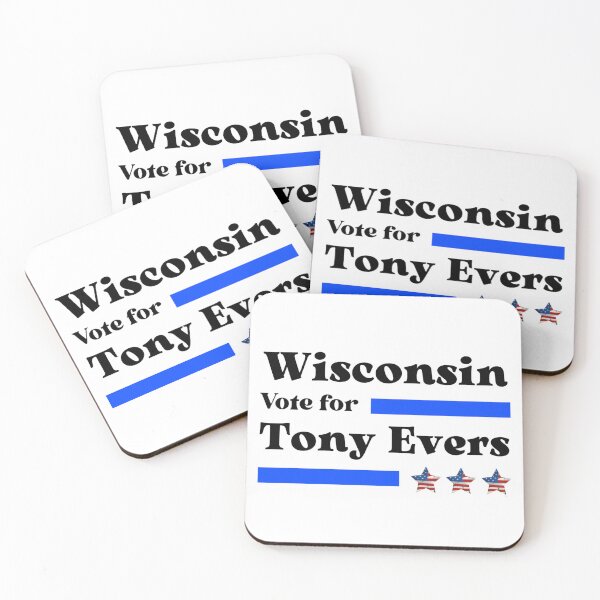 Item preview, Vote For Tony Evers - Wisconsin's Governor No1 designed and sold by Sonatablue.
