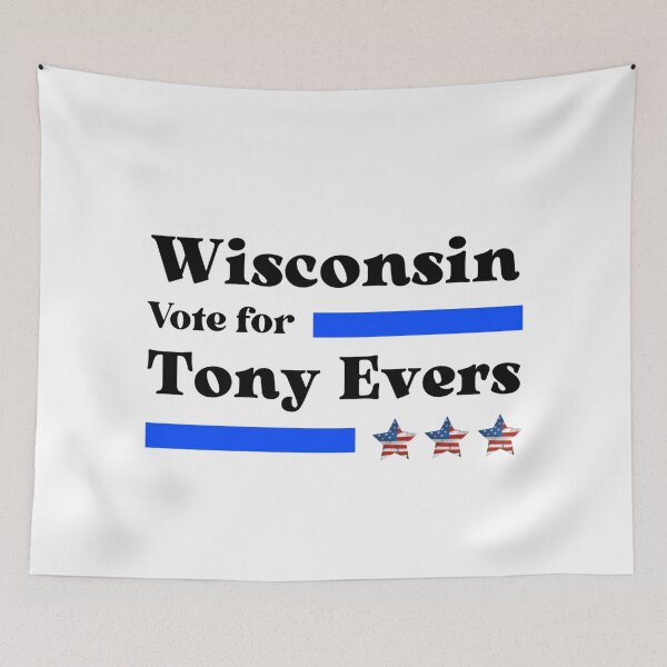Artikelvorschau, Wählen Sie Tony Evers – Gouverneur Nr. 1 von Wisconsin entworfen und verkauft von Sonatablue.
