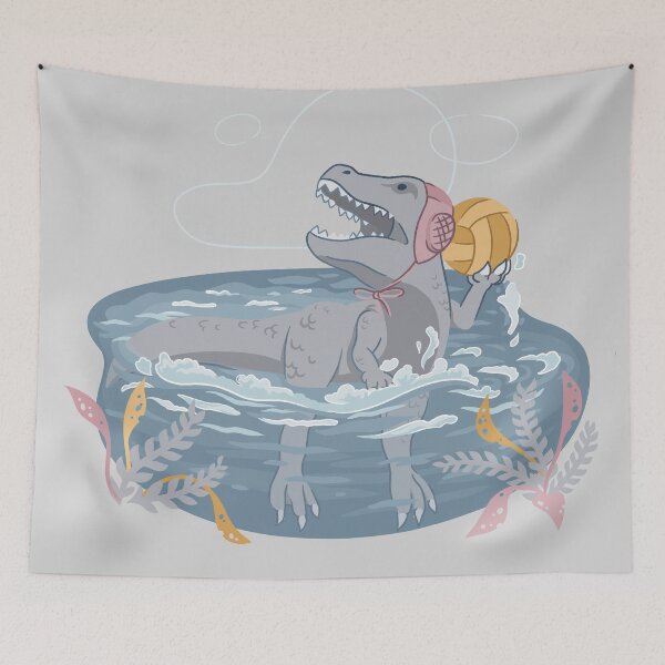 Item preview, Sweet Water Polo Dino designed and sold by polliadesign.