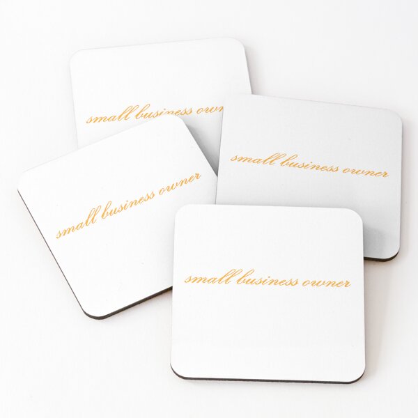 Item preview, small business owner - orange designed and sold by CreativeKari.