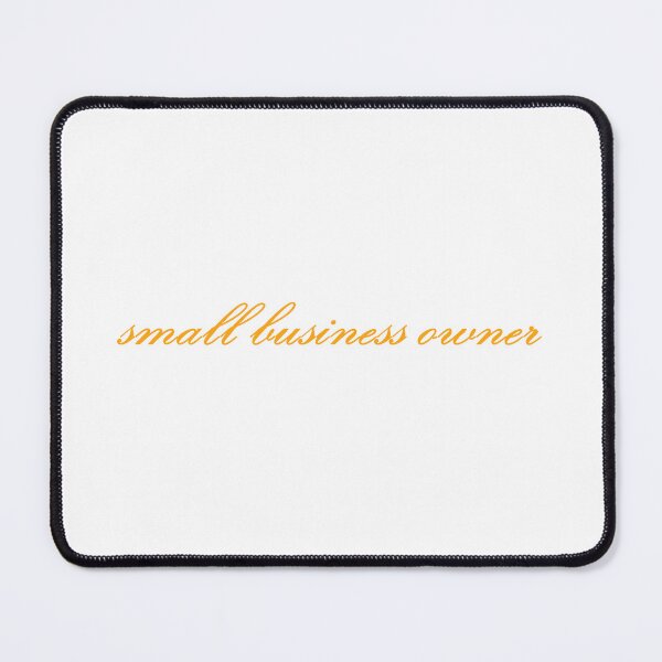 Item preview, small business owner - orange designed and sold by CreativeKari.