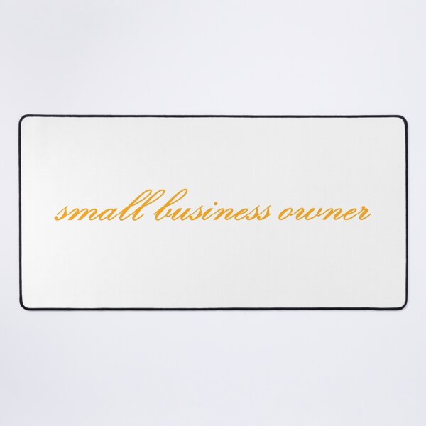 Item preview, small business owner - orange designed and sold by CreativeKari.