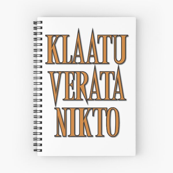 Item preview, Evil Dead fan - Klaatu Verata Nikto designed and sold by martyfireball.
