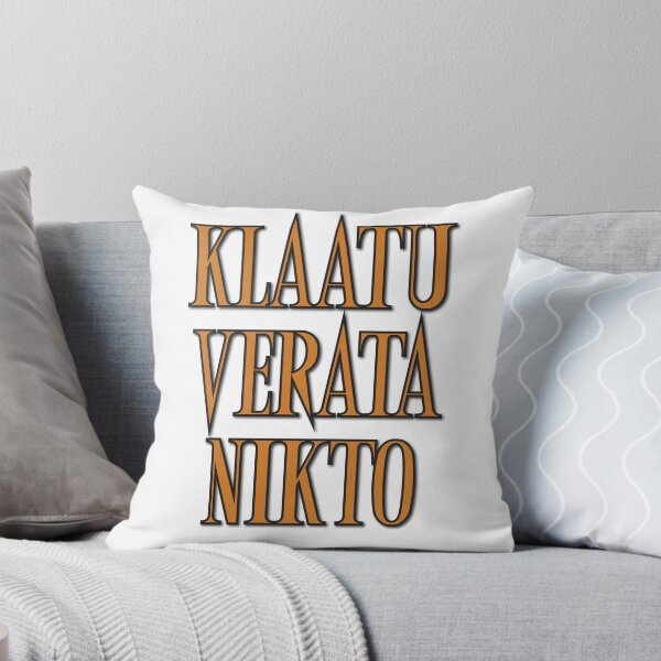 Item preview, Evil Dead fan - Klaatu Verata Nikto designed and sold by martyfireball.