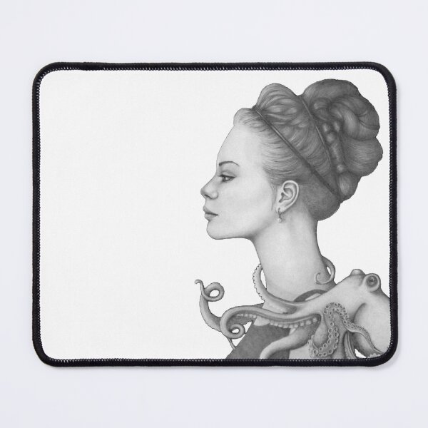 Item preview, donna profilo polpo designed and sold by SimonaLanza.