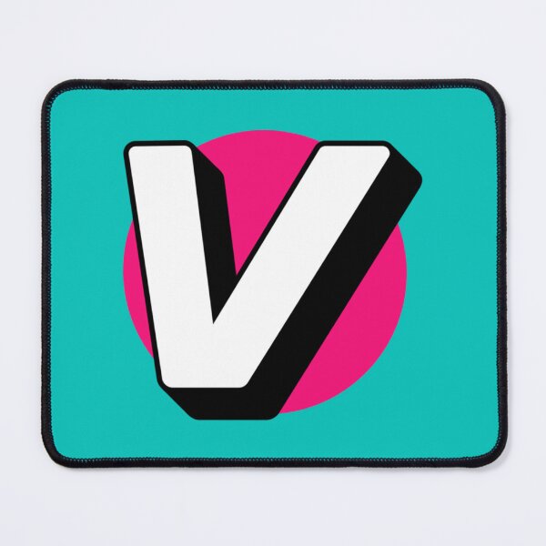 Item preview, The big V letter appear with pink Logo    designed and sold by OtakuHarajuku.