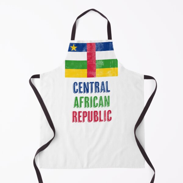 Item preview, Flag of CAR Central African Republic "Grunge" look. designed and sold by KTSubz Faith & Fun Designs.