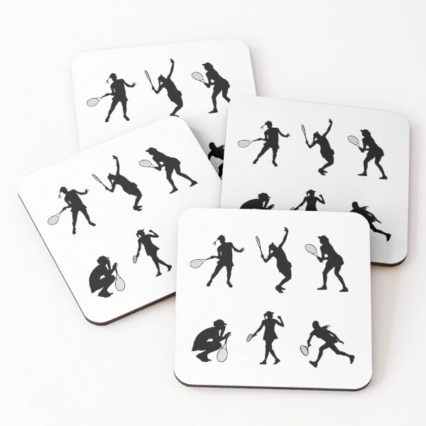 Item preview, Tennis Girls Sticker Pack designed and sold by nikolaj1301.