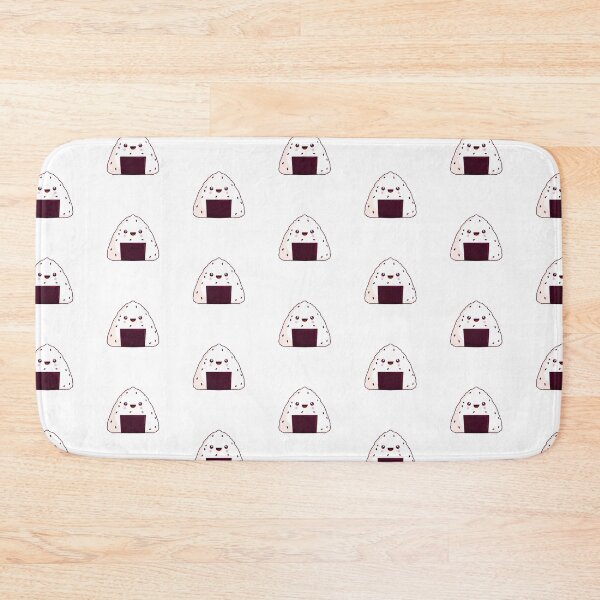 Item preview, Cute Onigiri - Happy Japanese Rice Ball - Kawaii Food designed and sold by CamSkot.