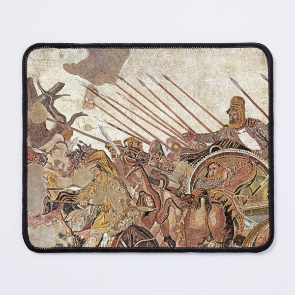 Item preview, Pompeii, Alexander Mosaic, Battle of Issus, 333 BC designed and sold by ScienceSource.