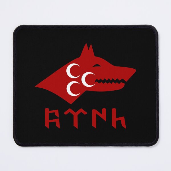 Item preview, Omani flag Tengri Wolf designed and sold by emeksedesign.