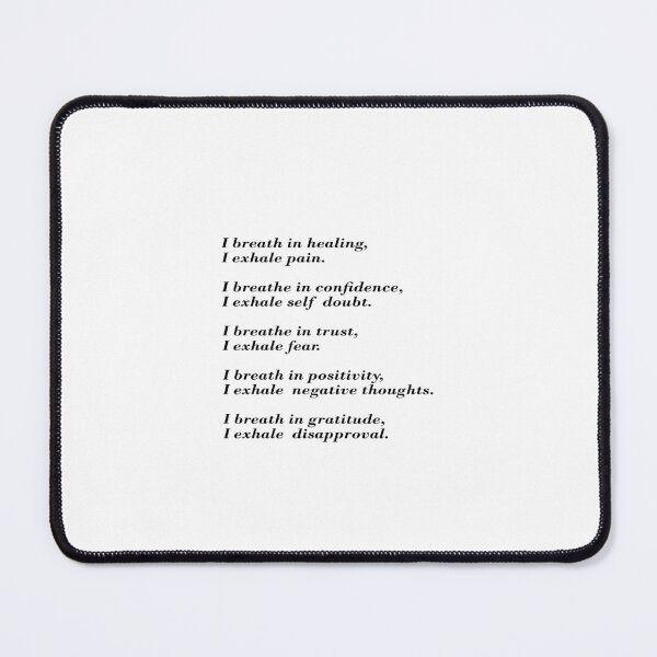 Item preview, Inhale Exhale - Positive Affirmations - sticker pack designed and sold by Inspirationmotivation.