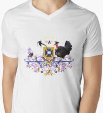 UQ Coat of Beaks #ibiswear Men's V-Neck T-Shirt