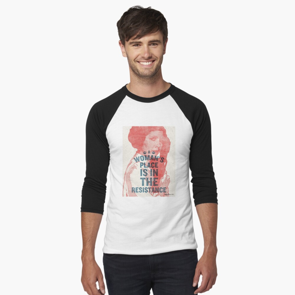 Artikel-Vorschau von Baseballshirt mit 3/4-Arm, designt und verkauft von LadiesWhoDesign.