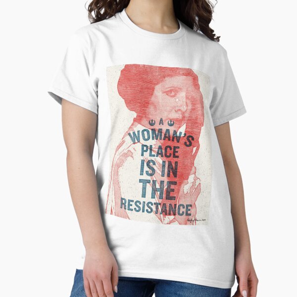Item preview, A Woman's Place is in the Resistance designed and sold by LadiesWhoDesign.