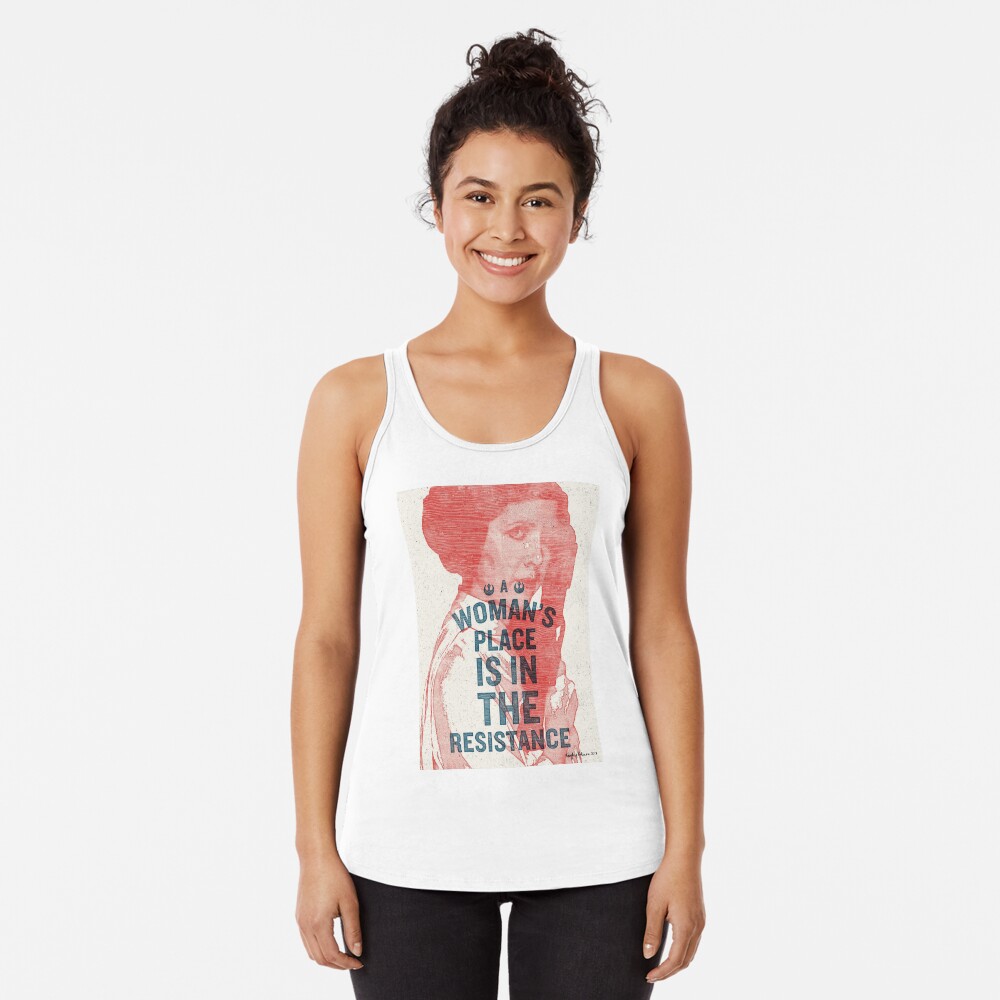 Artikel-Vorschau von Racerback Tank Top, designt und verkauft von LadiesWhoDesign.