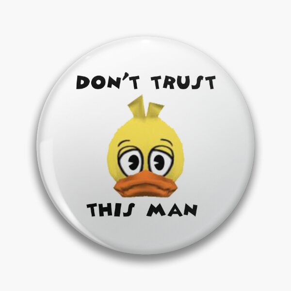 Item preview, Don't Trust This Man Duck designed and sold by TooningAround.