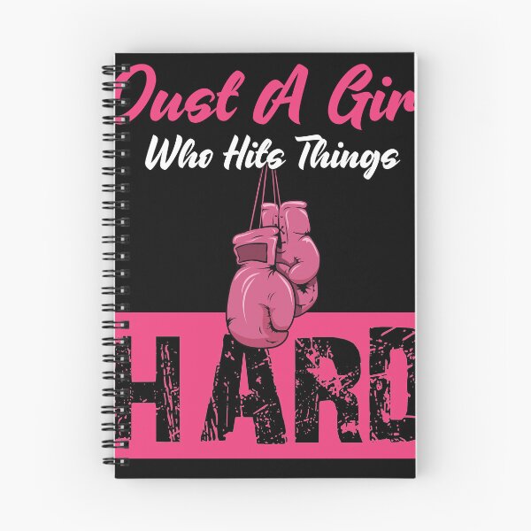 Item preview, Just a Girl who hit things Hard Vintage Boxer Boxing Gloves  designed and sold by Rzelemenz.