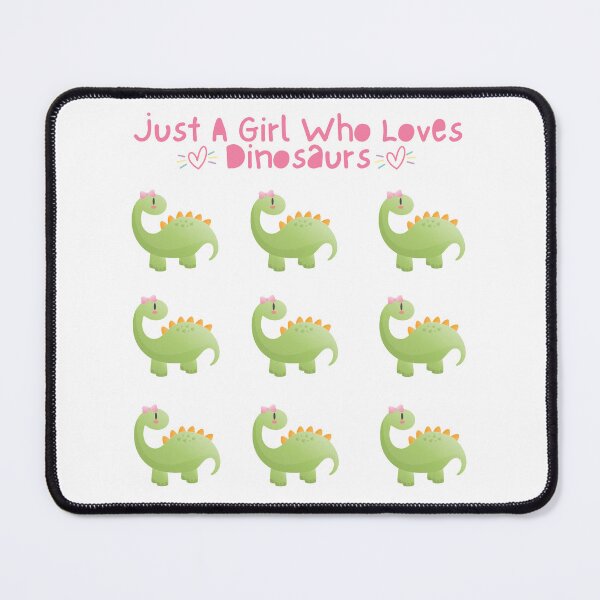 Item preview, Cute Girly Dinosaur With Pink Bow designed and sold by TrippyHistory.