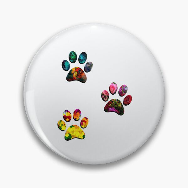 Item preview, Floral Paw Print Trio designed and sold by DonmedPro1.