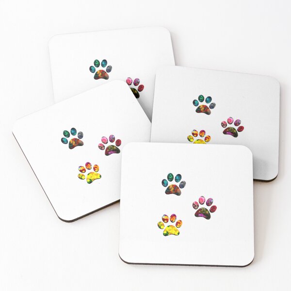 Item preview, Floral Paw Print Trio designed and sold by DonmedPro1.