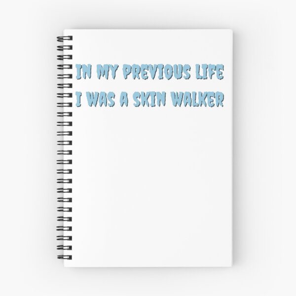 Item preview, Blue gothic In my previous life I was a skin walker  designed and sold by LukjanovArt.