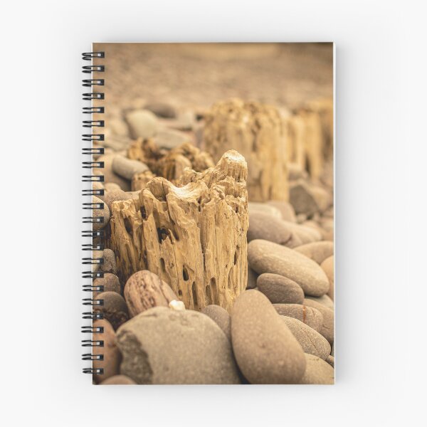 Item preview, Wooden posts on a Pebble Beach designed and sold by Duncan Day.