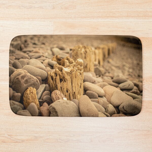 Item preview, Wooden posts on a Pebble Beach designed and sold by Duncan Day.