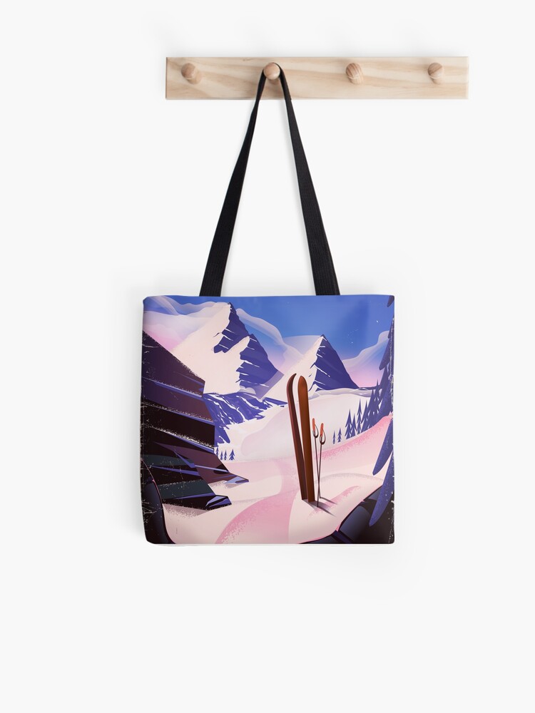 ski tote bag