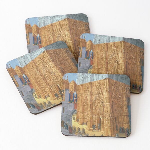 Item preview, Antique artwork of Building of the Temple of Jerusalem designed and sold by ScienceSource.