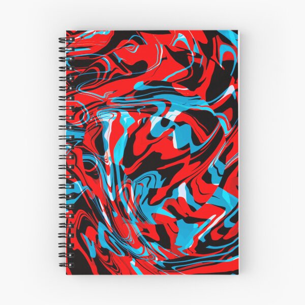Item preview, Red, Blue and Black Warp Melt designed and sold by BigTexFunkadelic.