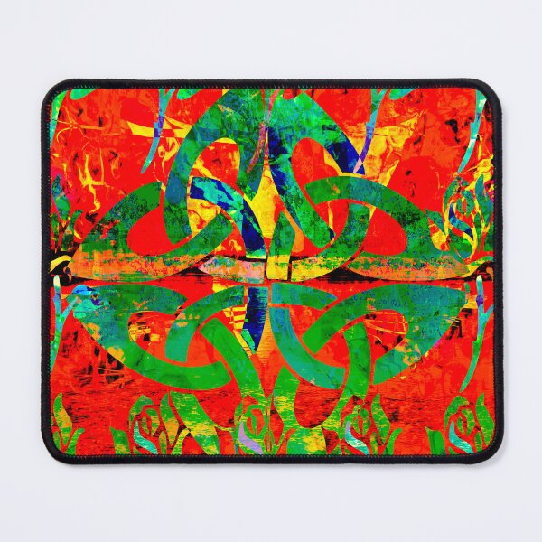 Item preview, Celtic Green Forever Rose Art Work designed and sold by EdwardMonet.