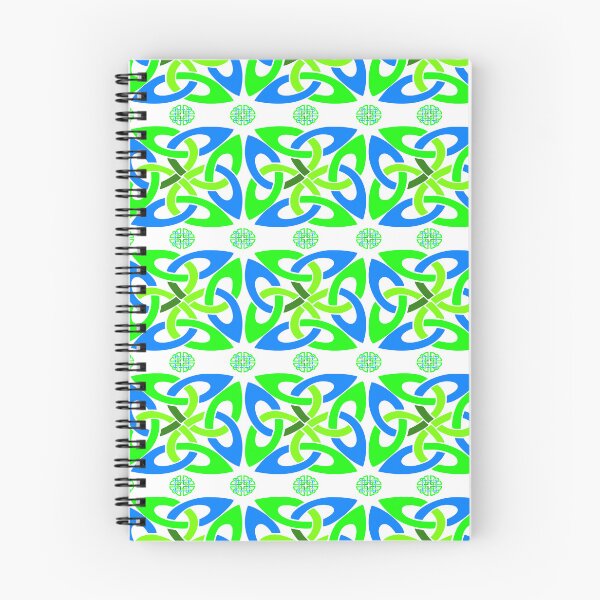Item preview, Celtic Knot Pattern in Green and Blue designed and sold by EdwardMonet.