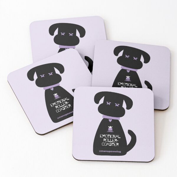 Item preview, Menopaws Dog: "Emotional Rollercoaster" designed and sold by OUTFLUX.