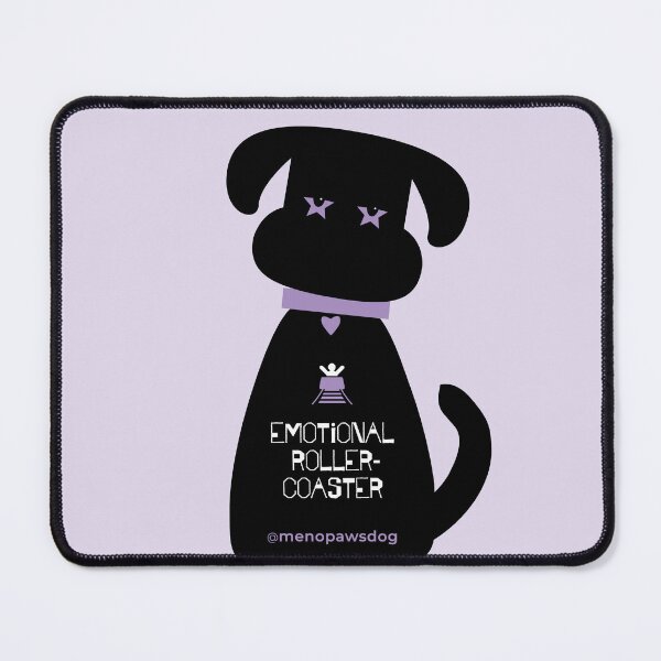 Item preview, Menopaws Dog: "Emotional Rollercoaster" designed and sold by OUTFLUX.