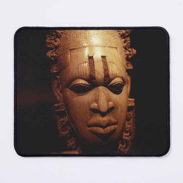 Item preview, Nigerian Ivory Mask in Museum designed and sold by ScienceSource.